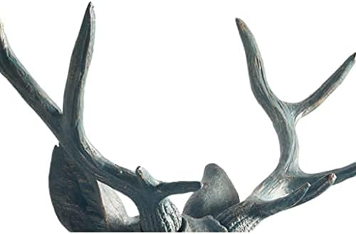 REMYS Wall Hanging Animal Head Sculpture Brown