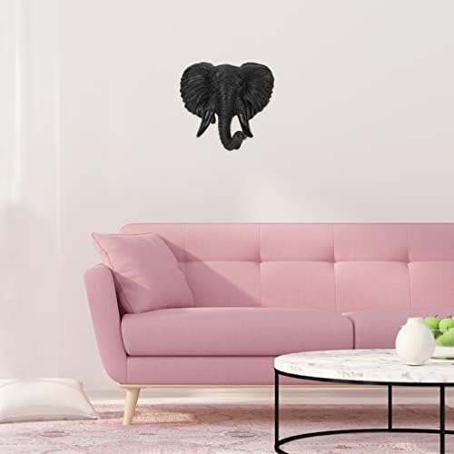 FOMIYES Wall Decor Elephant Head Sculpture