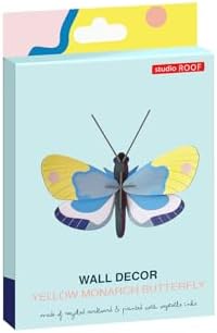 Studio ROOF Wall Art Butterfly Yellow