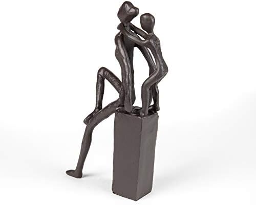 Danya B Mother and Child Cast Iron Sculpture