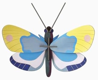 Studio ROOF Wall Art Butterfly Yellow