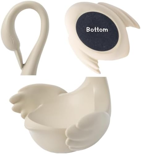 Elegant Swan Statues Home Decor Set