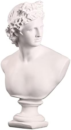 David Head Resin Statue 19x14x31cm Modern Decor