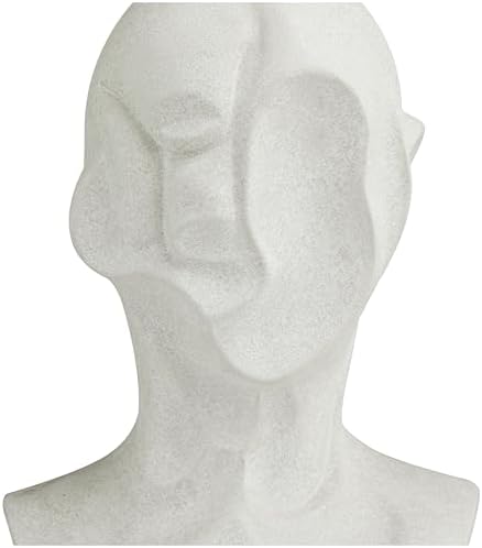 Deco 79 Cubist Inspired Ceramic Statue Head Decor