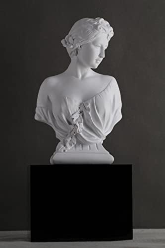WUBIANJIE 12 Inch Artemis Bust Statue Decor