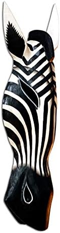 G6 Collection Tribal Zebra Wall Sculpture