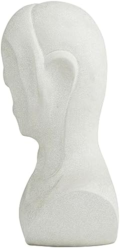 Deco 79 Cubist Inspired Ceramic Statue Head Decor