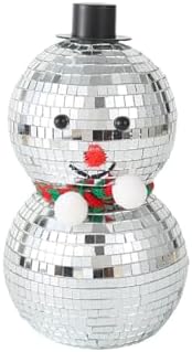 Modern Snowman Shape Disco Ball for Party Decorations
