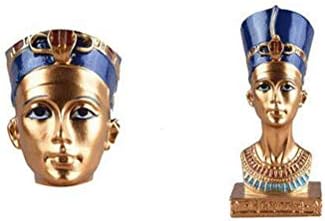 Egyptian Queen Nefertiti Resin Statue Home Decor Sculpture