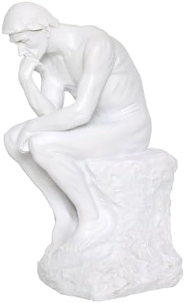 The Thinker Statue Figurine Resin Decor Sculpture