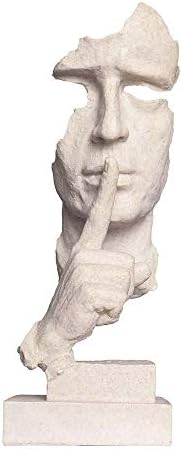 Head Bust Thinker Statue 135 Inch Tall