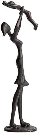 Danya B Proud Parent Holding Child Iron Sculpture