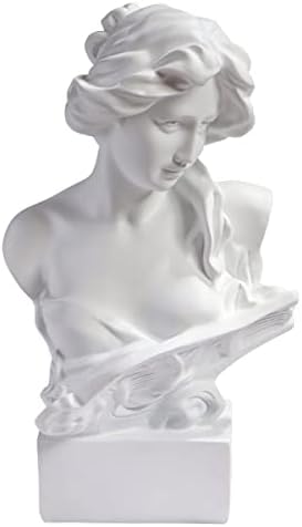 Greek Musical Goddess Statue 6 Inch Home Decor