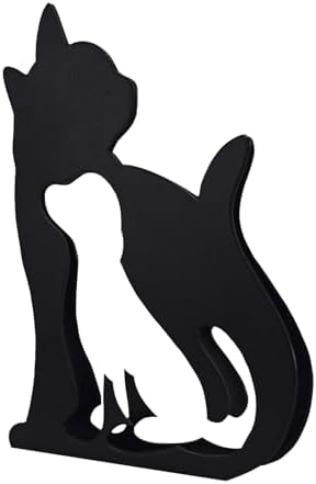 Minimalist Metal Dog Sculpture for Wall Decoration