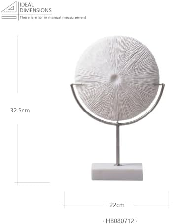 HAUCOZE Modern Abstract Sculpture Decor Statue Figurine