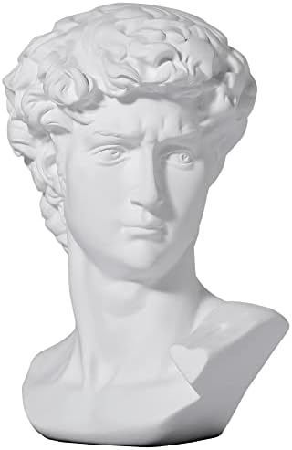 LAGOM HOUSE Greek David Statue 6 Inch Sculpture