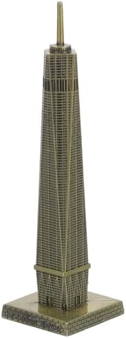 COHEALI World Trade Center Statue Metal Replica Sculpture