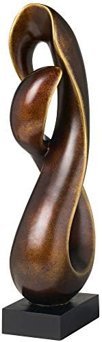 Studio 55D Open Infinity 25 Inch Gold Sculpture