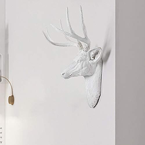 Feelme Larger Faux Deer Head Wall Art Sculpture