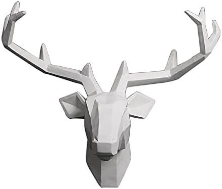 Daoyuan Wall Mount Geometry Deer Head Modern Decor