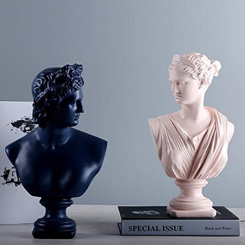 Ancient Greece Resin David Venus Head Statue Home Decor