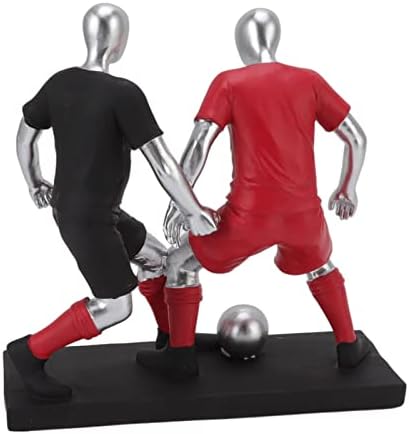 RXMORI Resin Football Player Statue Modern Home Decor
