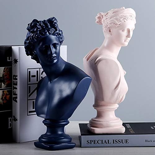 Ancient Greece Resin David Venus Head Statue Home Decor