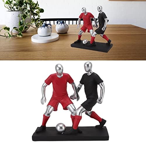 RXMORI Resin Football Player Statue Modern Home Decor