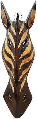Giraffe Zebra Wall Hanging Art Decor 20 Inches