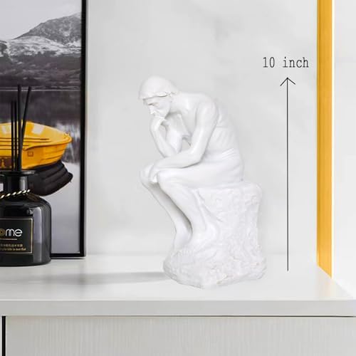 The Thinker Statue Figurine Resin Decor Sculpture