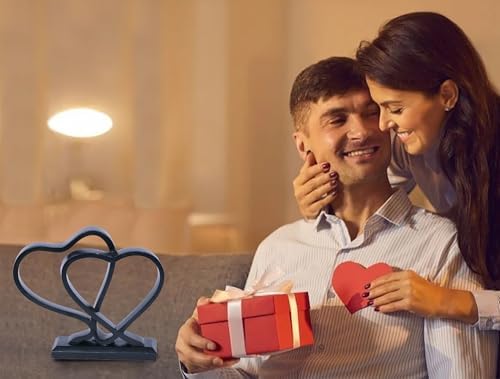 Romantic Heart Sculpture for Home Decor