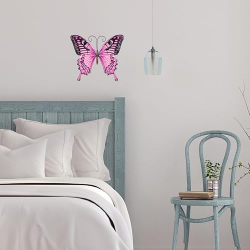 Amosfun Metal Butterfly Wall Decor 85x98 Inch