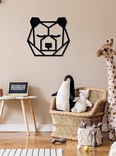 RUBIGA Bear Metal Wall Decor Sculpture