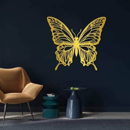 Huefoam Butterfly Metal Wall Art 28x25 Inches