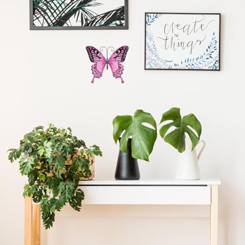 Amosfun Metal Butterfly Wall Decor 85x98 Inch