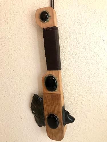 Handcrafted Wooden Aztec Macuahuitl Replica Wall Art