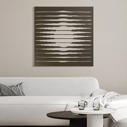 NEODECO Sun Lights Metal Wall Art for Home Decor