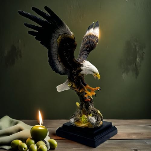 169 Inch Large Bald Eagle Statue Resin Sculpture
