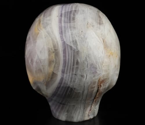Skullis 41 Inch Fluorite Star Being Female Alien Crystal Skull Statue