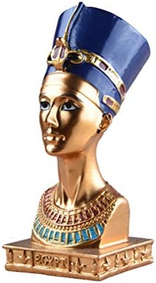 Egyptian Queen Nefertiti Resin Statue Home Decor Sculpture