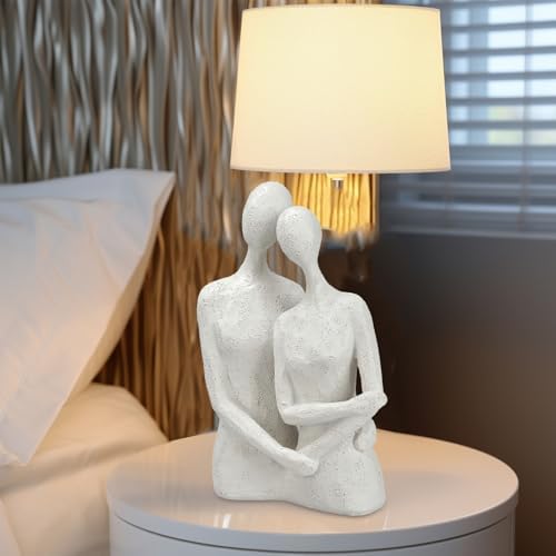 Abstract Hugging Couple Statue for Home Decor