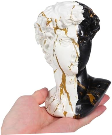 Nordic Style David Bust Statue 59 Inch Resin Sculpture