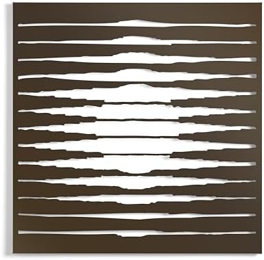 NEODECO Sun Lights Metal Wall Art for Home Decor