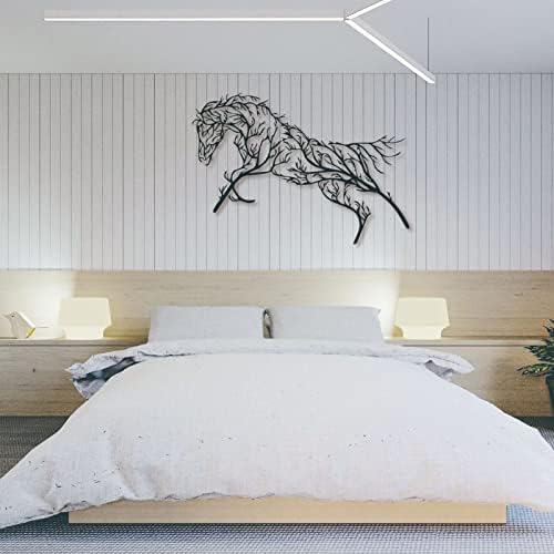 UGJSH Metal Horse Wall Decor 39 x 21