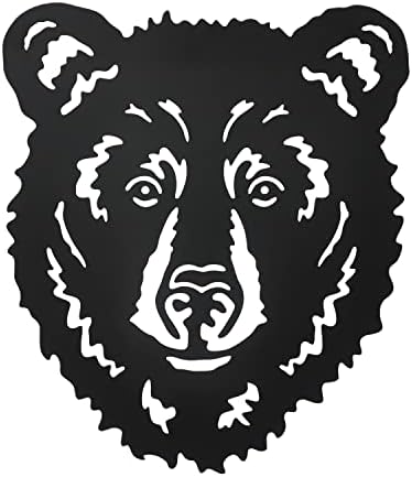 Hokfirm Metal Bear Head Wall Decorations