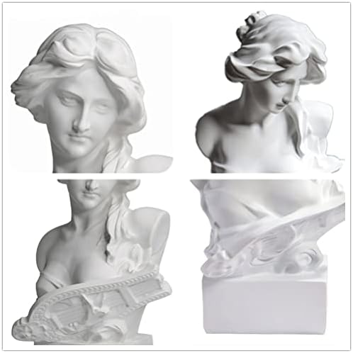 YUEOECOR 61 Inch Greek Statue of Musical Goddess