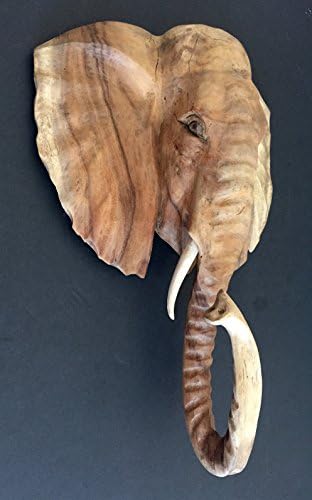 OMA Elephant Head Wall Sculpture Mask Decor X Large