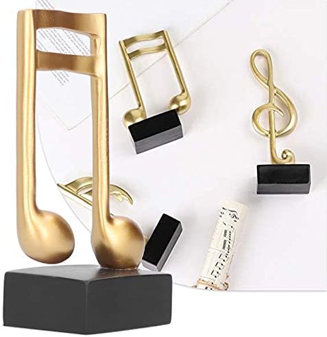 Musical Note Sculpture Statue for Home Living Room Decor