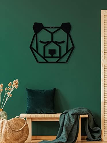 RUBIGA Bear Metal Wall Decor Sculpture