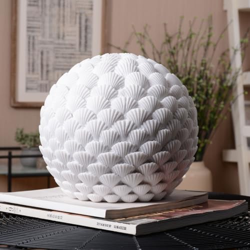 HAUCOZE Ocean Shell Statue Decor 83 Inch Sculpture